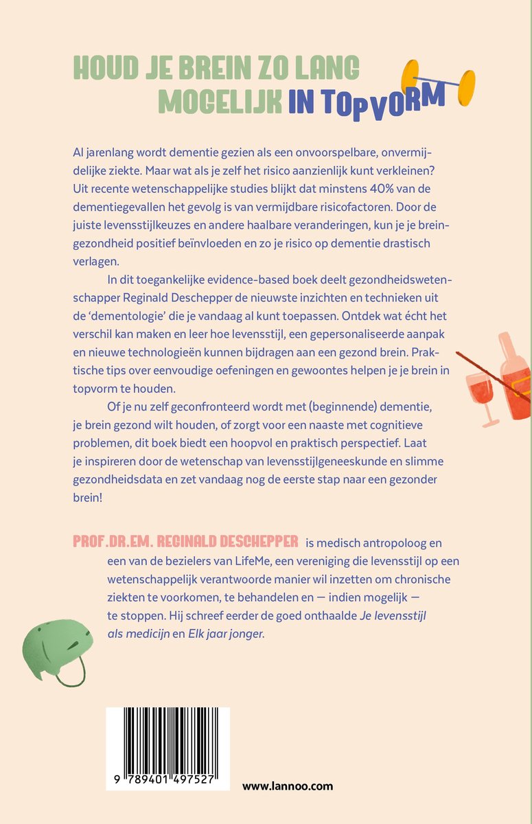 Bescherm je brein tegen dementie - back cover