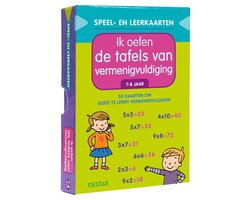 Omslag van Ik oefen de tafels van vermenigvuldiging 7-8 jaar