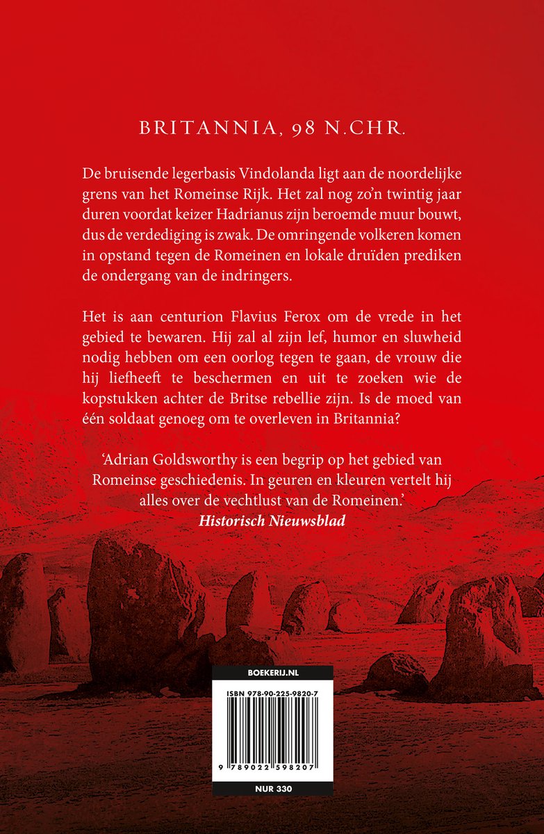 Centurion 1 - Vindolanda - back cover