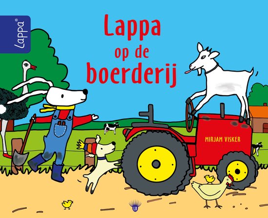 LAPPA® kinderboeken 3 - Lappa op de boerderij - cover