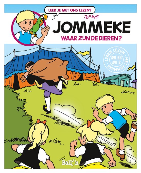 Jommeke - Waar zijn de dieren? - cover