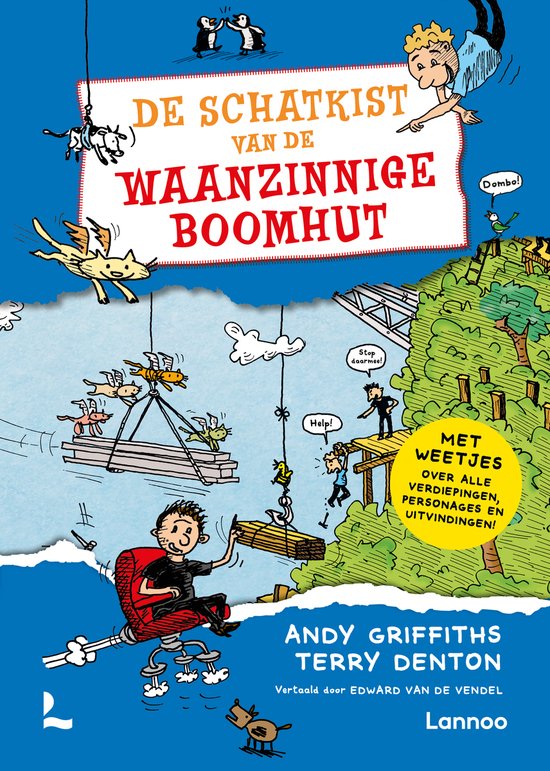 De schatkist van de waanzinnige boomhut - cover