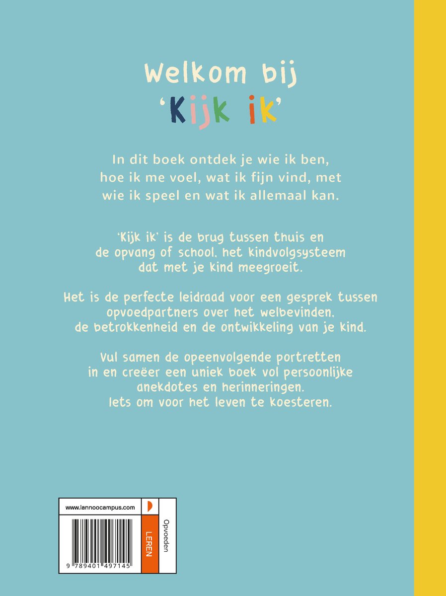Kijk ik - back cover