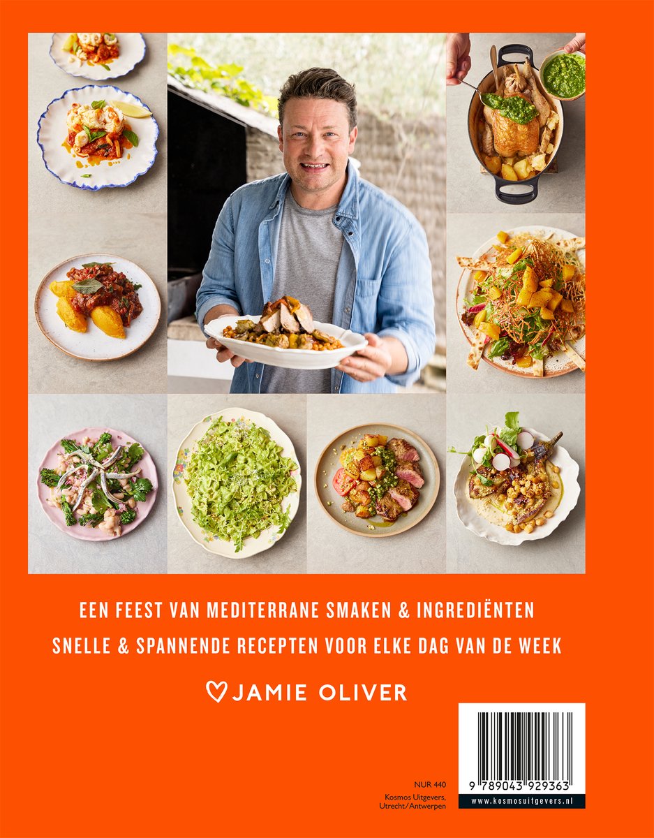 5 Ingrediënten Mediterraan - back cover