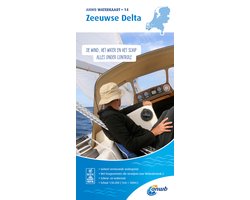 ANWB waterkaart 14 - Zeeuwse Delta