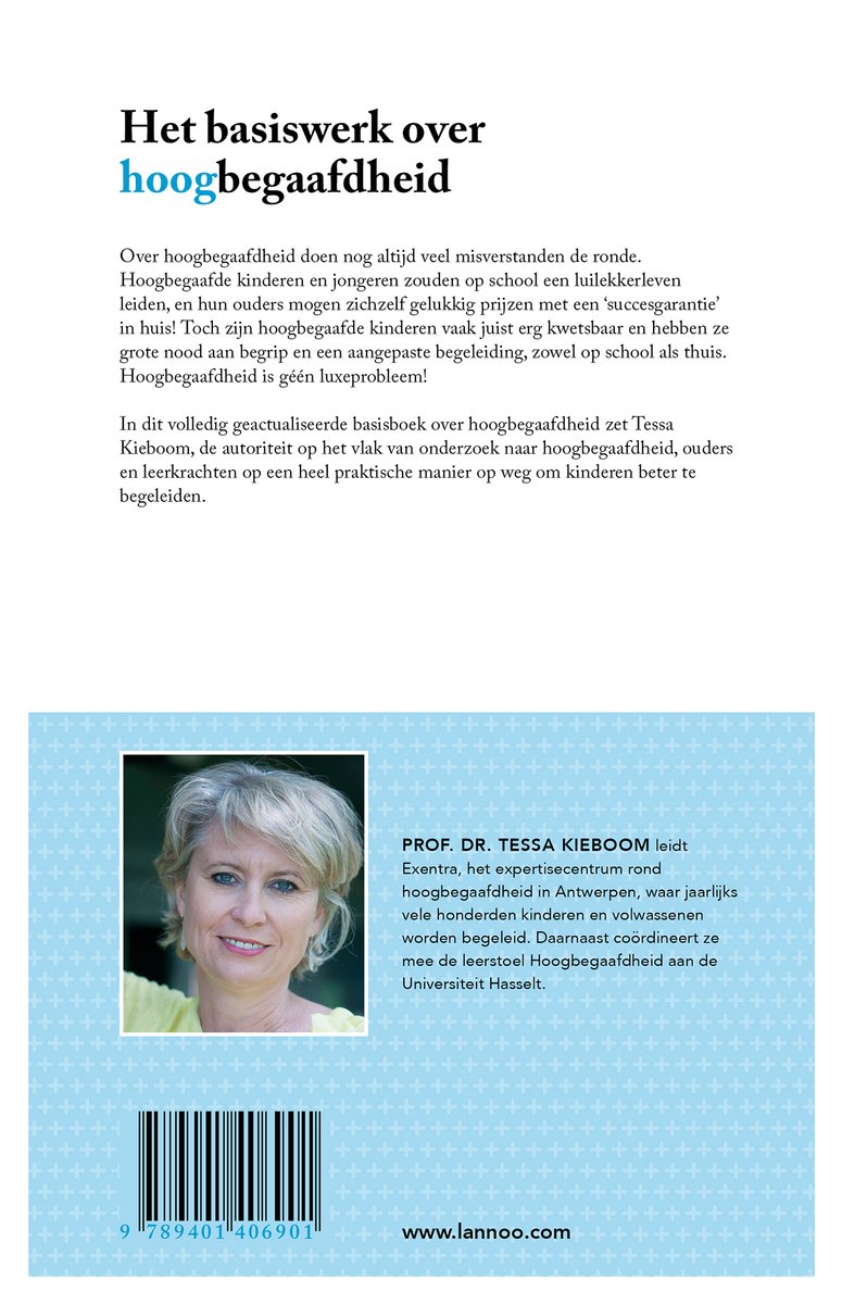 Hoogbegaafd - back cover