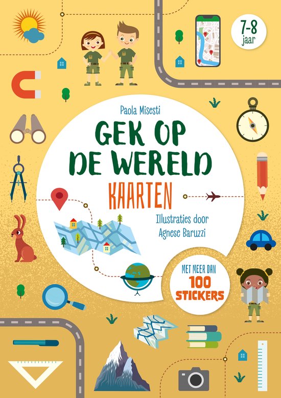 Gek op de wereld kaarten - cover