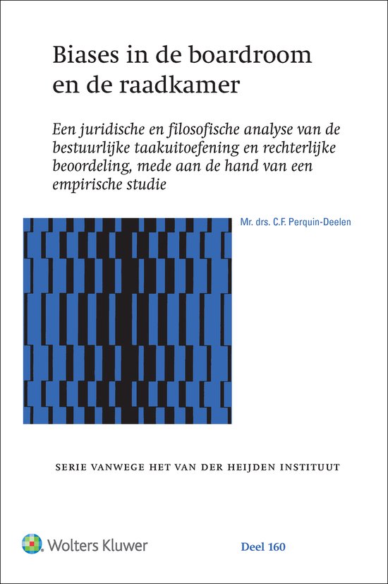 Serie vanwege het Van der Heijden Instituut te Nijmegen 160  ... - cover