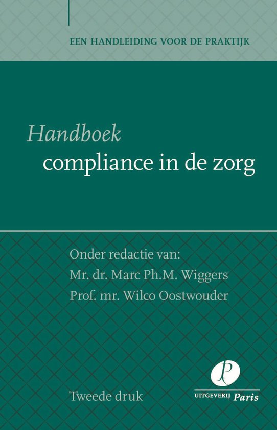 Handboek compliance in de zorg - cover