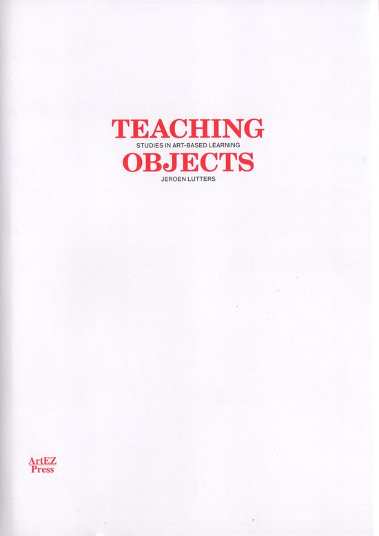 ArtEZ Academia 8 - Teaching objects