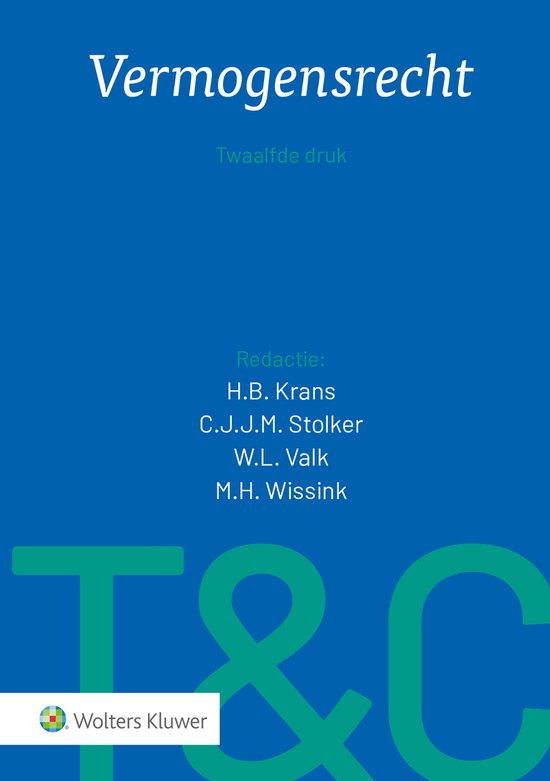 Tekst & Commentaar - Vermogensrecht - cover