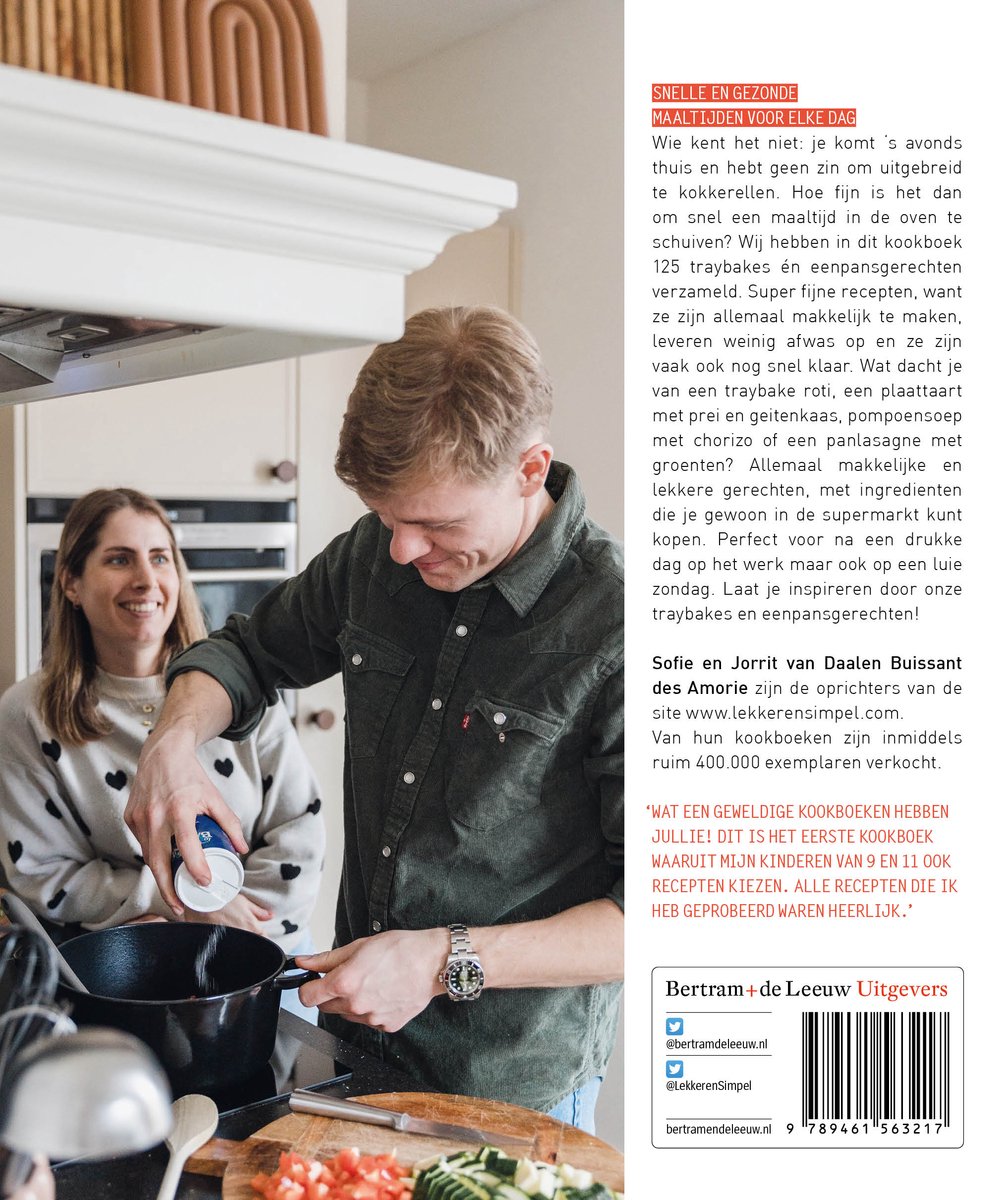 Lekker & simpel Eenpansgerechten en Traybakes - back cover