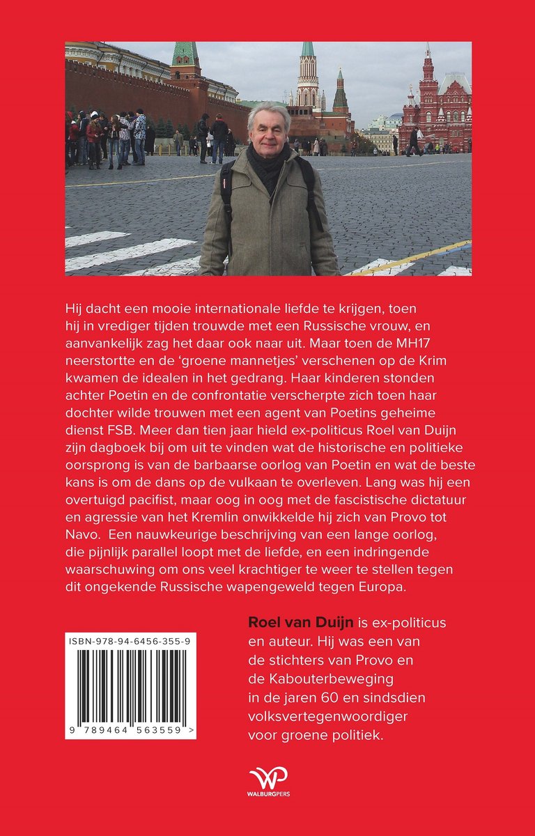 Schoonvader van Poetins geheim agent - back cover