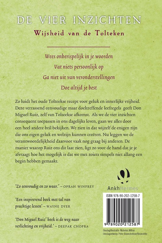 Wijsheid van de Tolteken - De vier inzichten