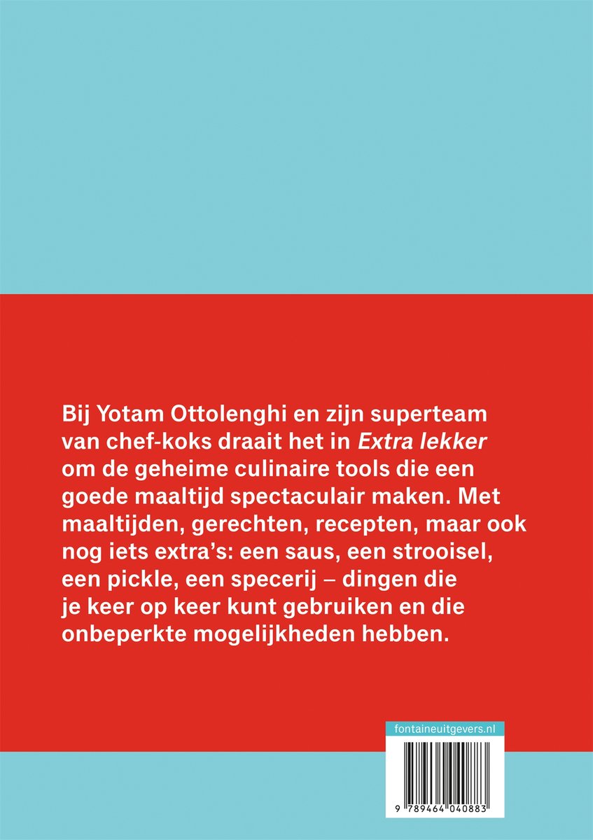 OTK 2 - Ottolenghi Test Kitchen - Extra lekker - back cover