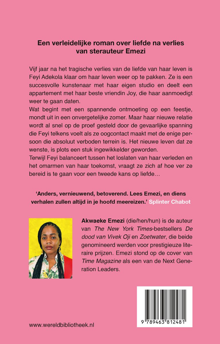 Je grenzeloze schoonheid - back cover