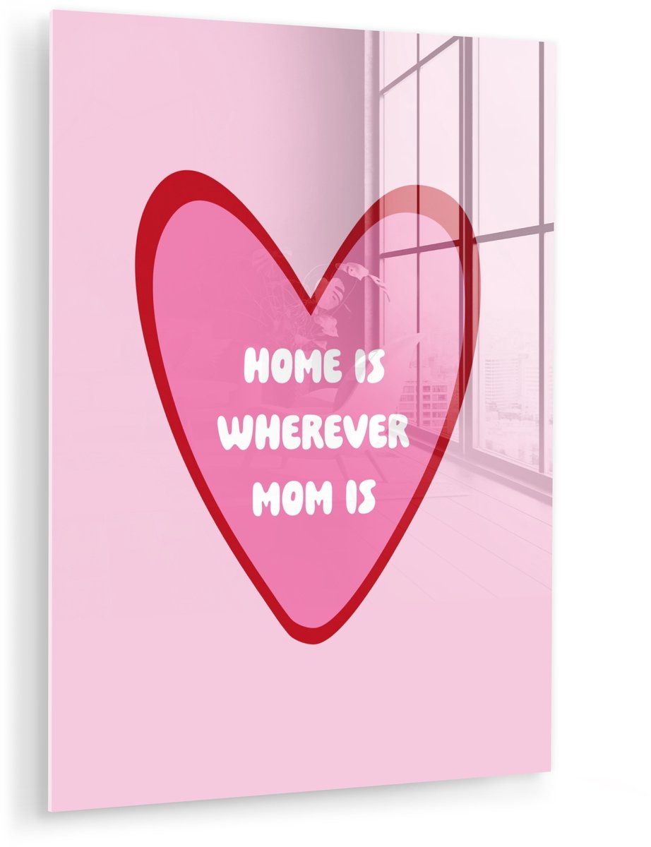 Quote - Moeder - Roze