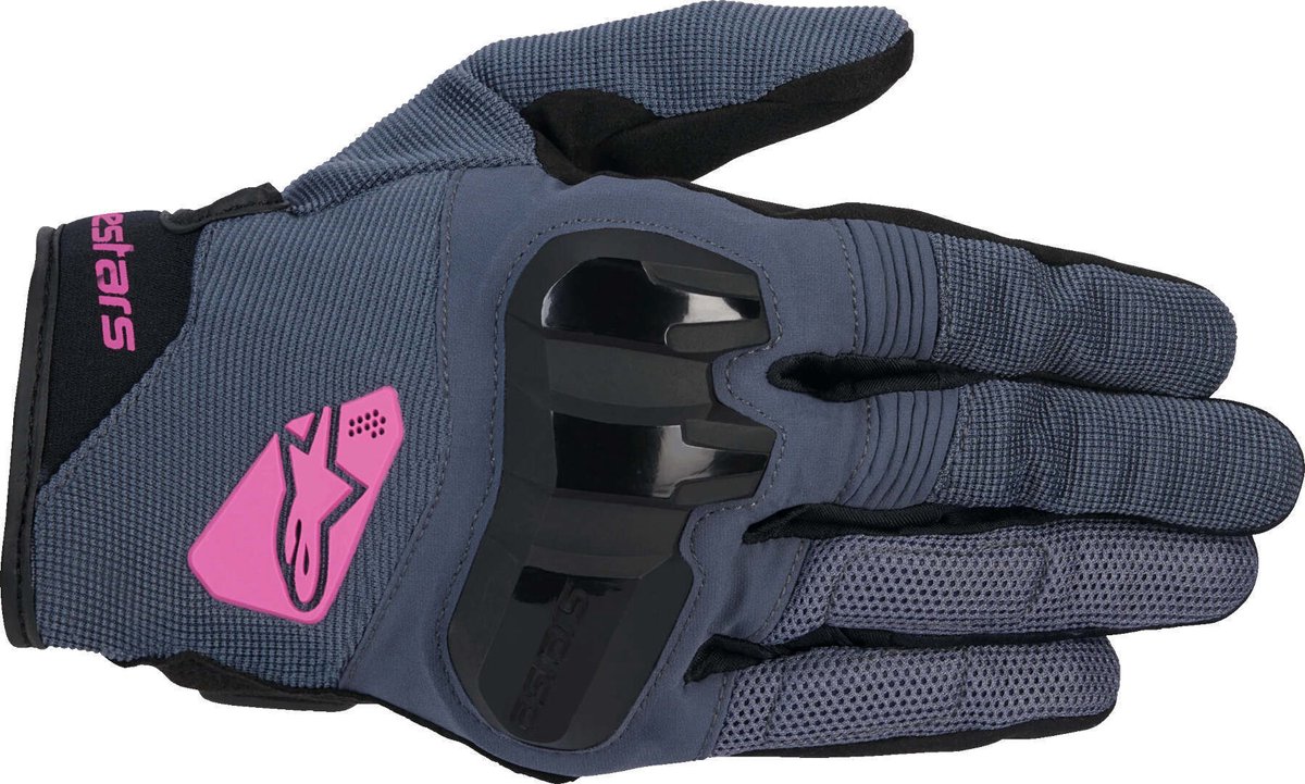 Alpinestars Chrome Women's Asphalt Zwart Paars Handschoenen - Maat L - Handschoen