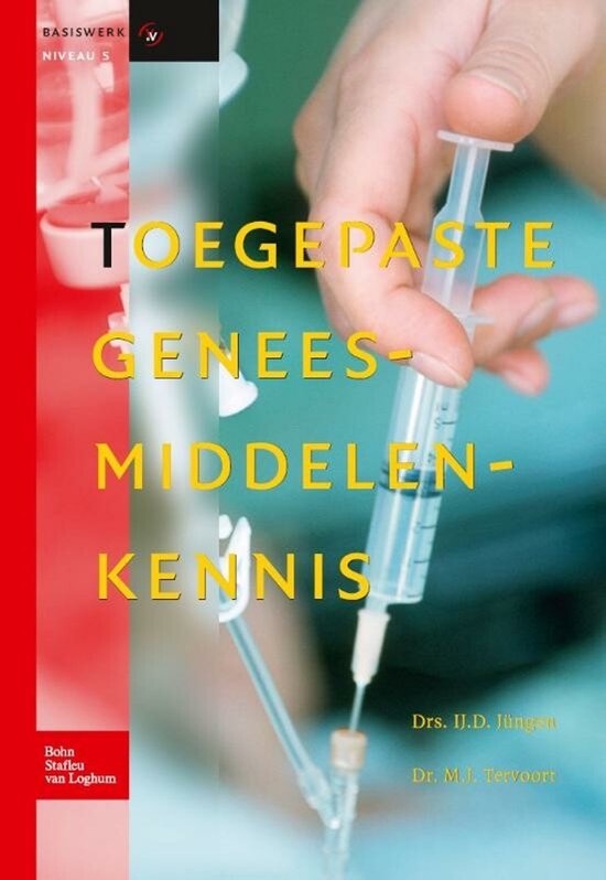 Toegepaste geneesmiddelenkennis - cover