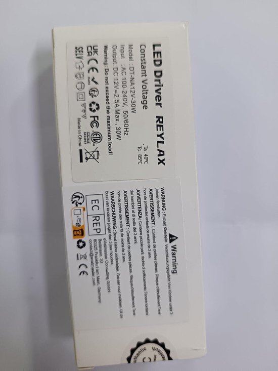 VARICART IP67 24V 12.5A 300W Waterdichte LED-Driver, Ultradunne Universele Gereguleerde AC DC-voeding, Constante Spannings Transformator Adapter voor CCTV-Camerastrip G4 MR16 GU5.3-Lamp (Pak van 1