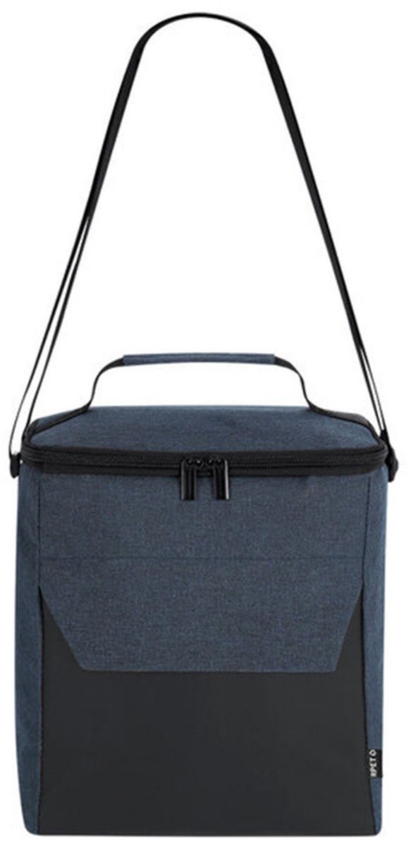 Amalfi Koeltas - voor lunchpakket of drankjes - 15 liter - 23 x 26 x 25 cm - Draagband - Marineblauw - gerecycled materiaal — afbeelding 5