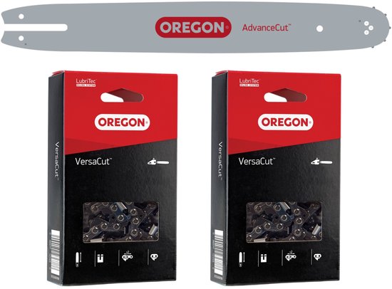 Oregon VersaCut Kombo zaagblad + 2x zaagketting 35 cm 3/8" LP 1,3 mm 50