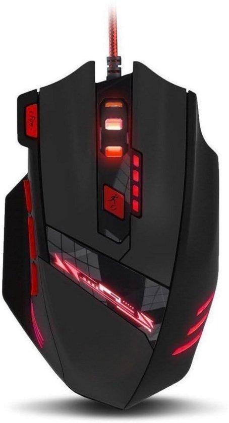 Lexium Computermuis met Draad - Computer Muis met Draad - Muis met Draad voor Laptop of PC