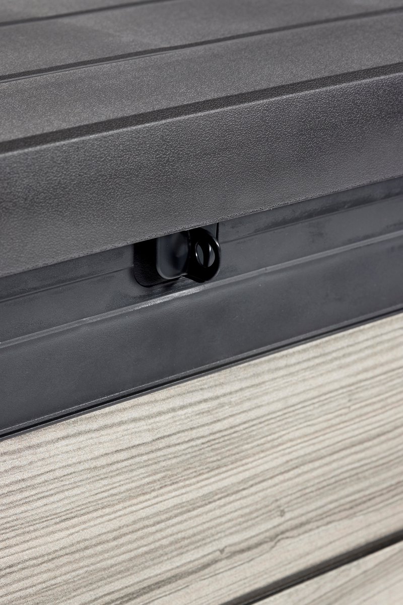 Keter Signature Coffre de rangement 757L - 151.7x72.5x90cm - Storm Grey