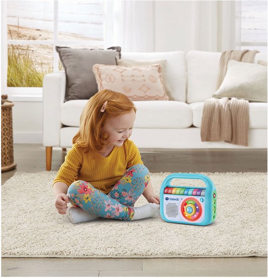VTech Music Kid Radio Kinderen - Educatief Speelgoed - Maak Kennis met Liedjes & Muziek - Cadeau - Kinderspeelgoed 2 Jaar tot 6 Jaar