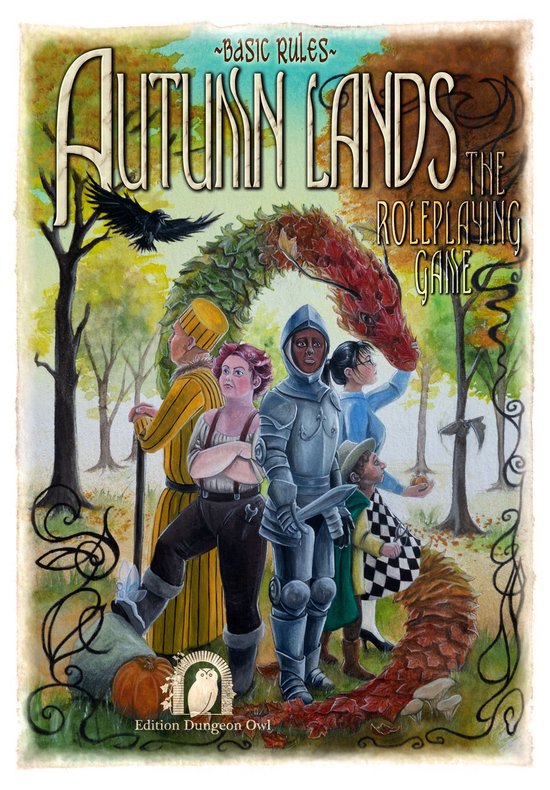 Autumn Lands - The Roleplaying Game - cover