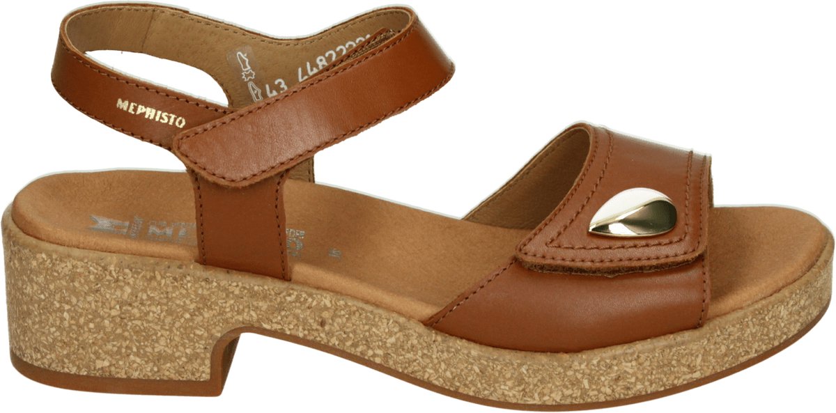 Mephisto FRANKA SILK Sandalen met hakDames Sandalen Bruin