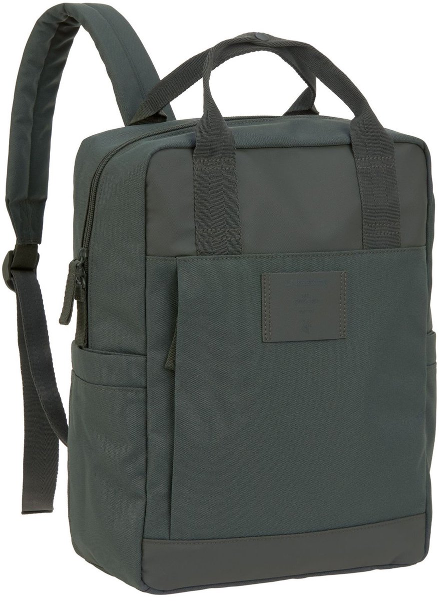 Lässig luiertas Green Label Vividal Backpack rugzak dark olive thumbnail 5