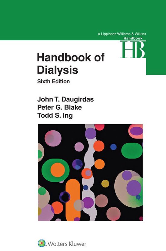 Handbook of Dialysis - cover