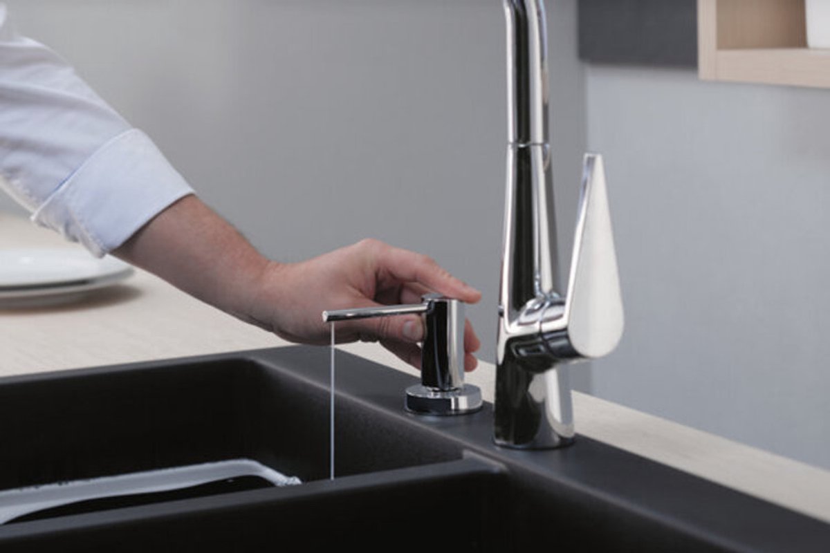 Hansgrohe Talis Select M51 - Keukenkraan M5115-H300 met uittrekbare handdouche, sBOX, chroom 73853000