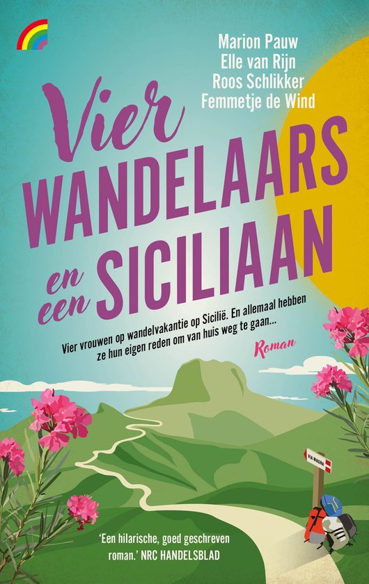 De wandelaars 1 - Vier wandelaars en een Siciliaan - cover