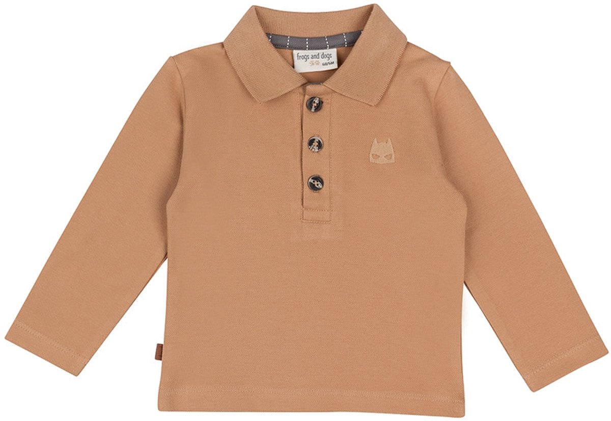 Frogs and Dogs - Little Hero Baby Piqué Polo | Brush - Katoen - Maat 86