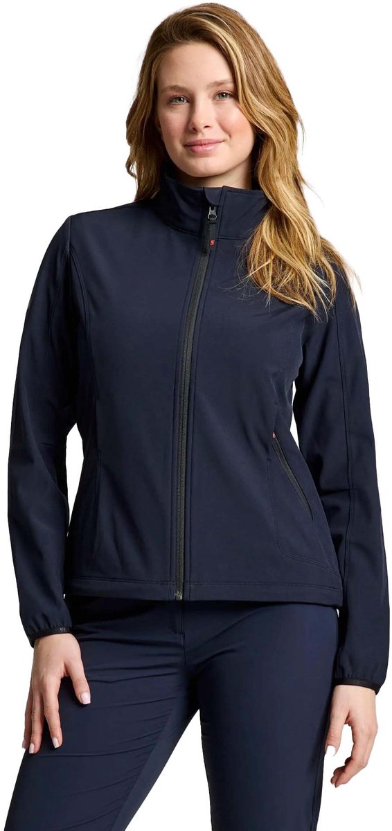 Slam Active Softshell Jas Blauw L Vrouw