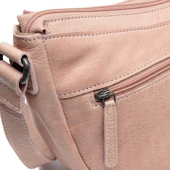 The Chesterfield Brand Cuir Sac à épaule bandoulière Clarita Shoulderbag Vintage Rose Saumon