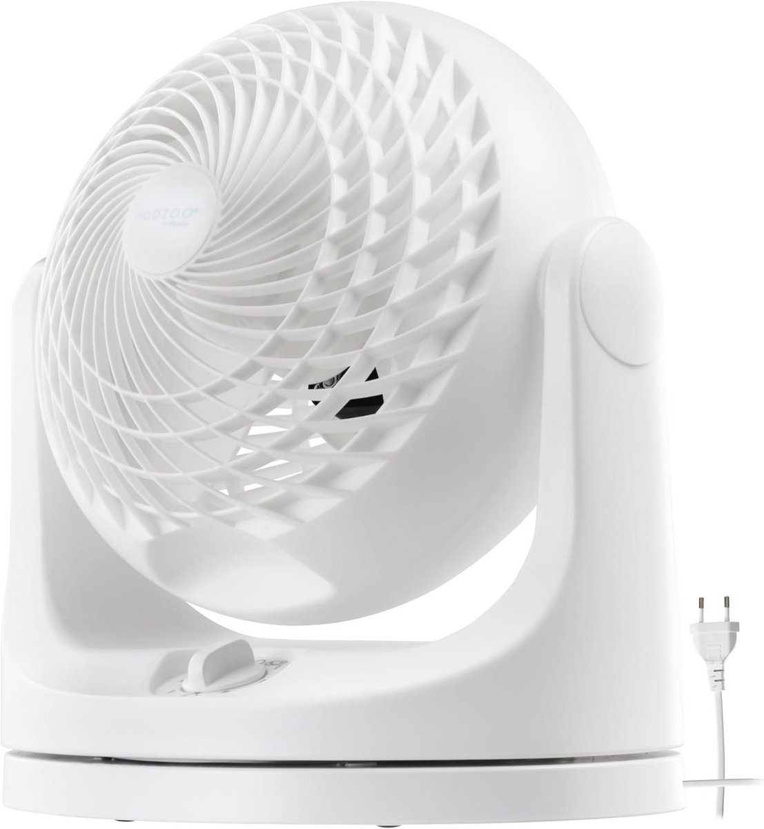 Draagbare bureauventilator met krachtige luchtstroom en oscillatie