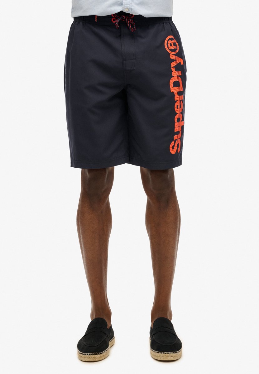Superdry Klassieke Boardshorts Heren Zwembroeken Marineblauw