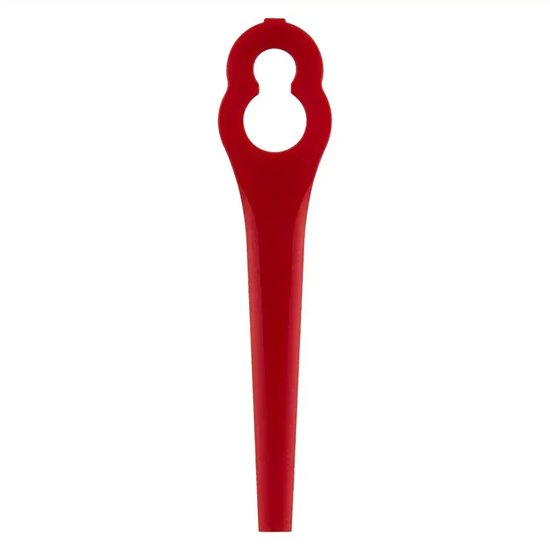 40x Vervangende Kunststof Messen voor Einhell Accu Grastrimmer - Geschikt voor GE-CT 18 Li, GC-CT 18/24 Li, GC-CT 18/24 Li P - Rood - 90 mm - Duurzaam & Flexibel van Einhell — afbeelding 4