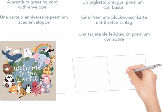 Edition Seidel Premium vierkante wenskaart voor bruiloft met envelop. Bruiloftskaart Wenskaart voor man & vrouw bruidspaar spreuk de beste wensen (HQ161 SW025