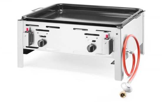 HENDI Krachtige gasbarbecue - roestvast staal - 11,6kW - 650x540x300mm van Hendi — afbeelding 5