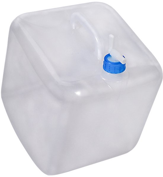 Opvouwbare watercontainer met kraan