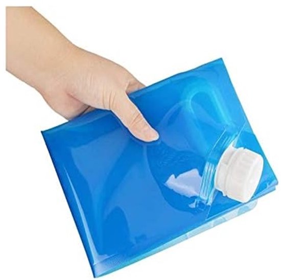 Opvouwbare Waterjerrycan 2 stuks - 10 Liter Waterreservoir voor Wandelen, Kamperen en Reizen van Merkloos — afbeelding 4