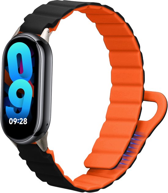 Kwmobile elastisch bandje voor smartwatch geschikt Xiaomi Mi Band 8 / 9