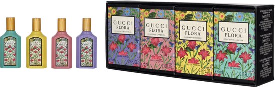 Gucci Flora Miniature Giftset 20 ml - 4x5ml - Edp Spray | bol