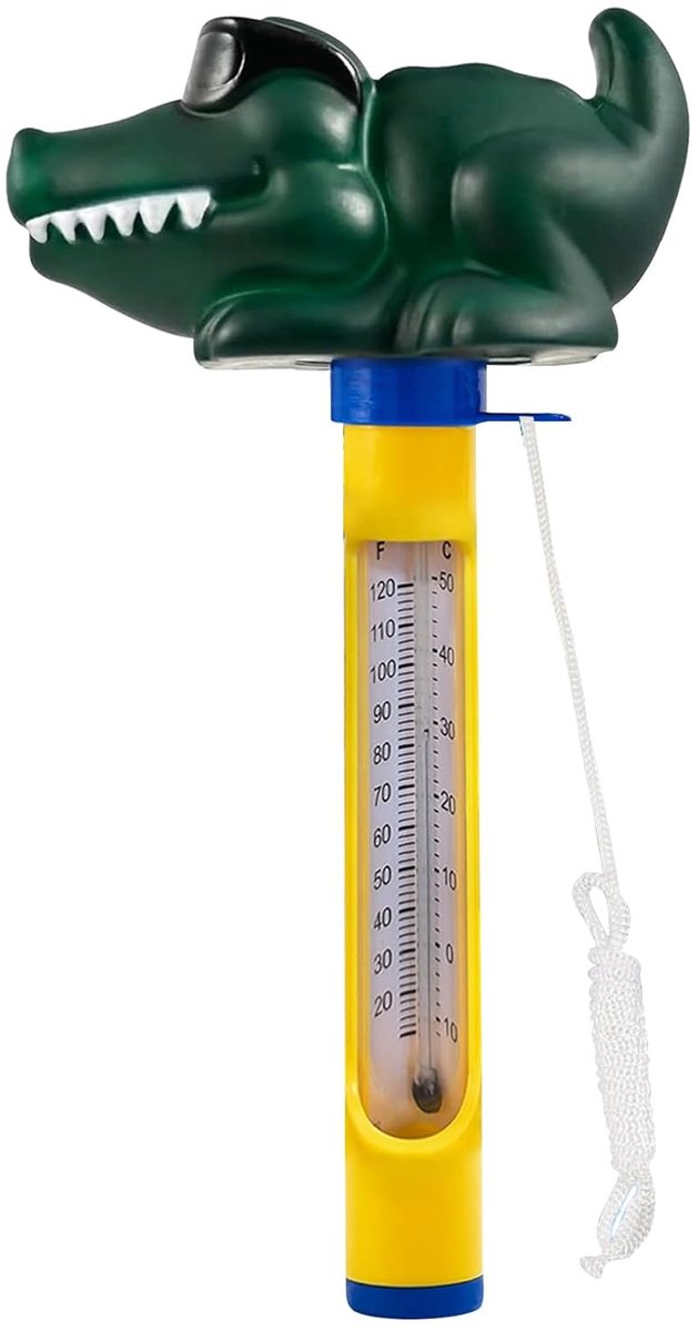 Drijvende zwembadthermometer voor nauwkeurige temperatuurmeting