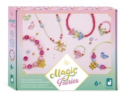 Janod - Magic Fairies - Creatief Pakket - 6 Vlinderjuwelen - Knutselpakket