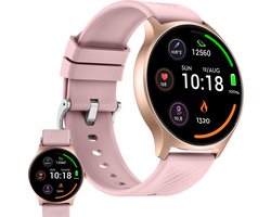 Denver Smartwatch - Android iOS - Volledige Belfunctie - Amoled Display - Sporthorloge - Hartslagmeter - Saturatiemeter - Slaapmonitor - SWC387
